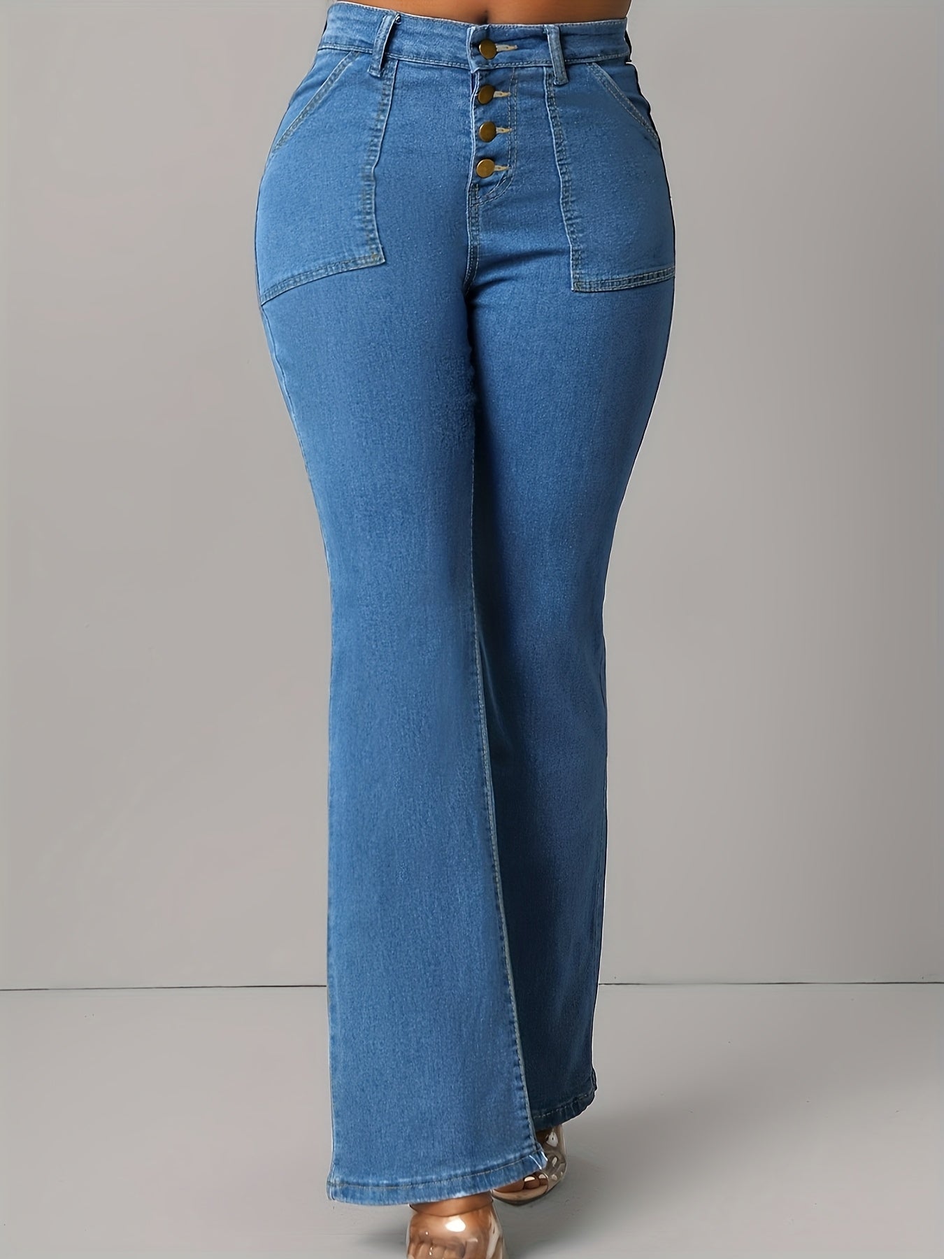 Plus-size Women's Fashion Casual Slim Elegant Plus-size Trousers