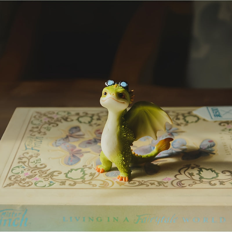 9pcs Suitable for Children's Desk Decoration, Adult Home Office, Or Anyone Who Loves Dragons! High Quality And Sturdy Resin Material Can Be Stored for A Long Time.
