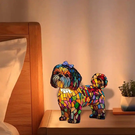 1pc Cute Xishi Dog LED Night Light, USB Power Supply, Low Voltage, Durable, Suitable for Bedroom and Living Room Lighting, Switch Control, Decorative Lighting, Bedroom Lighting, Butterfly Decoration, Cute Animal Lights, Room