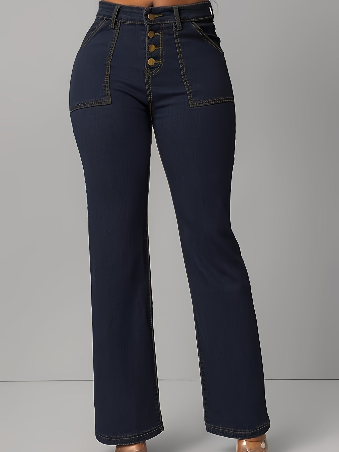 Plus-size Women's Fashion Casual Slim Elegant Plus-size Trousers