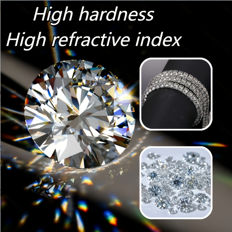 4mm S925 Pure Tennis Bracelet with a Row of Moissanite, Luxurious and Elegant Style Tennis Bracelet for Women, Bright Cut, Suitable for Wedding, Birthday, Anniversary, New Year Gift, Mother's Day Gift