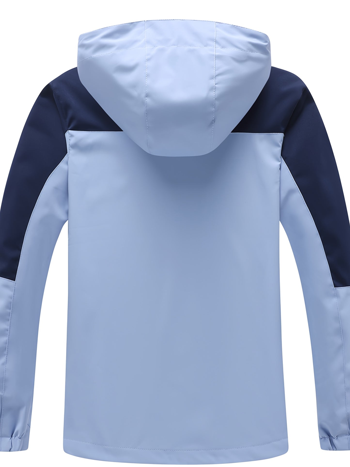 Women'S High Quality Windproof Hooded Raincoat - Lightweight Windbreaker Jacket with Full-Zip Front, Full-Zip Hooded Design, Full-Zip Pockets & Adjustable Hem - Heavy-Duty Windproof & High Quality Outerwear for Hiking, Skiing