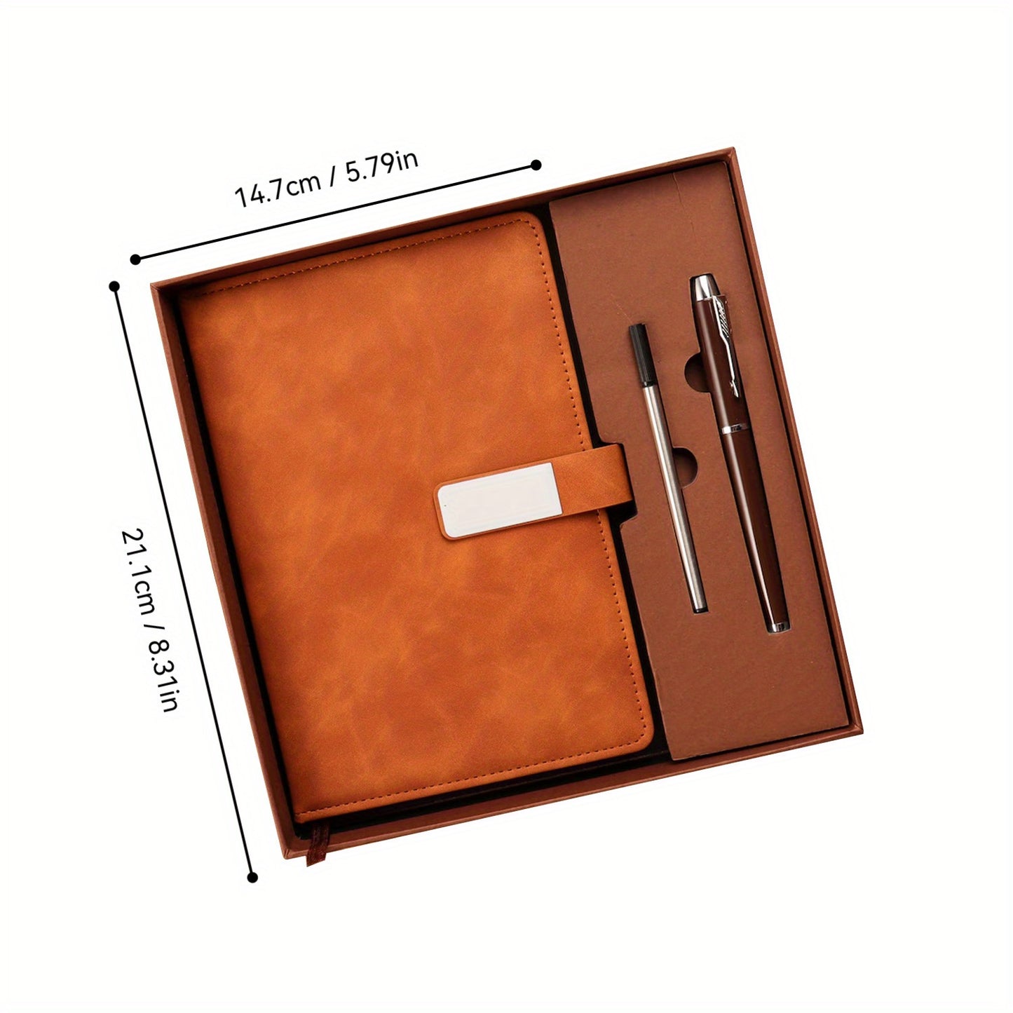 1pc Personalized Notebook Gift Box | A-Z Engraving Available | Practical Stationery Gift for College Students & Office Workers | Easter Basket Stuffers | Easter Gifts
