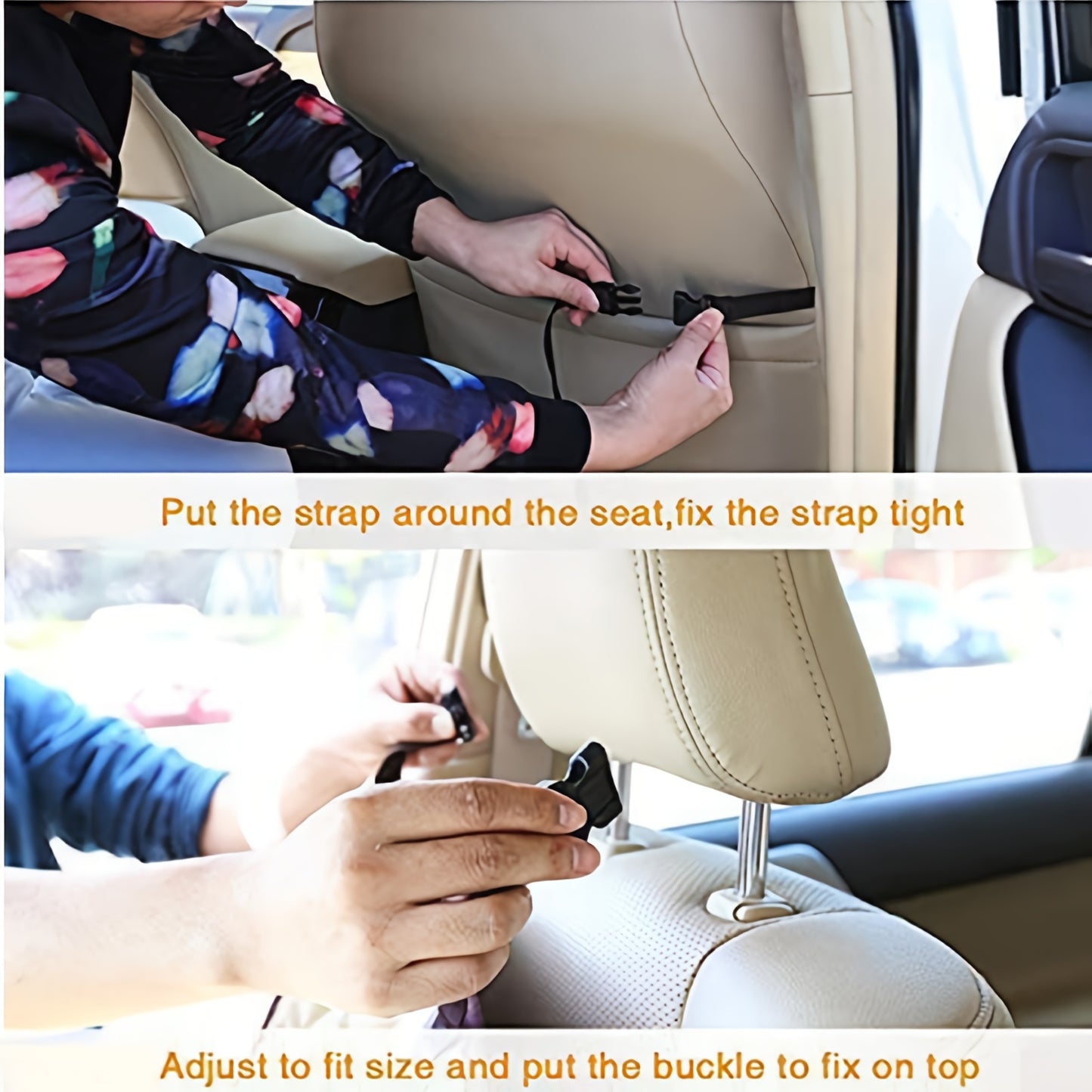 Pet Car Seat Cover Designed As a Non-Slip Hammock for Safe Outdoor Travel, Suitable for Both Dogs And Cats, And Is Foldable for Convenience