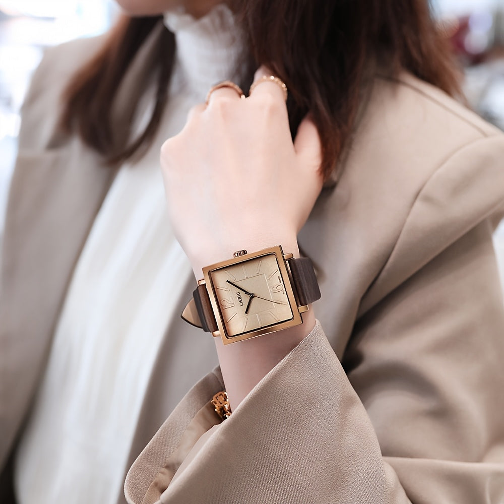 Fashion 'S Watches Waterproof - LIEBIG Slim Business Quartz Watch for Work Party Daily Outfits, Elegant Dress Wristwatch.Suitable for Men And Women.