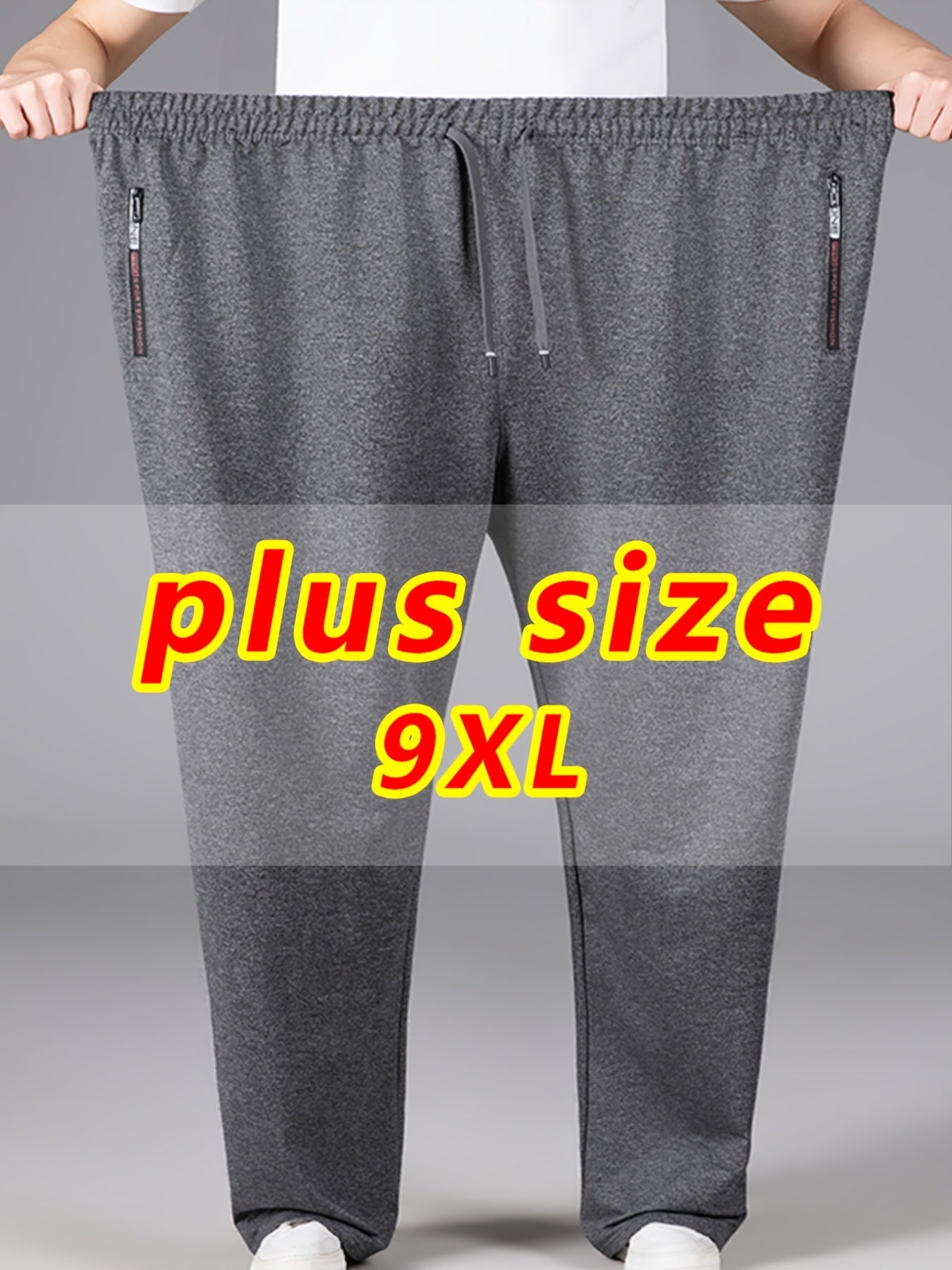 Extra-Large Men'S Casual Spring Sports Pants with Adjustable Drawstrings, Designed for a Relaxed Fit. Ideal for Running, Workouts, Everyday Home Use, Versatile for Various Occasions, And Can Also Serve As a Gift, Plus Size