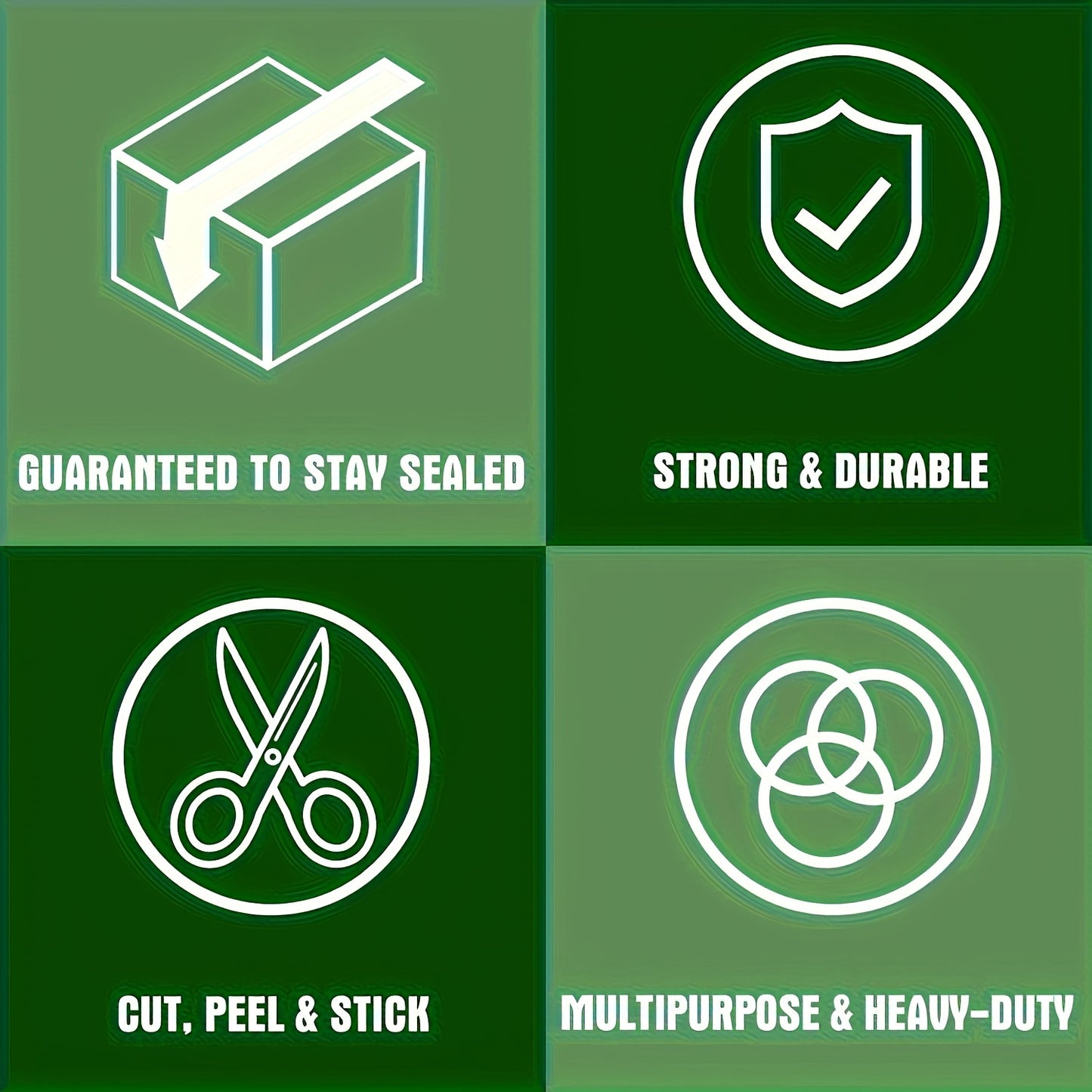 12 Rolls ASAVE Clear Packing Tape | Heavy Duty, Thicker Tape for Shipping, Moving, Sealing, 65 Yards Per Roll, 780 Total Yards