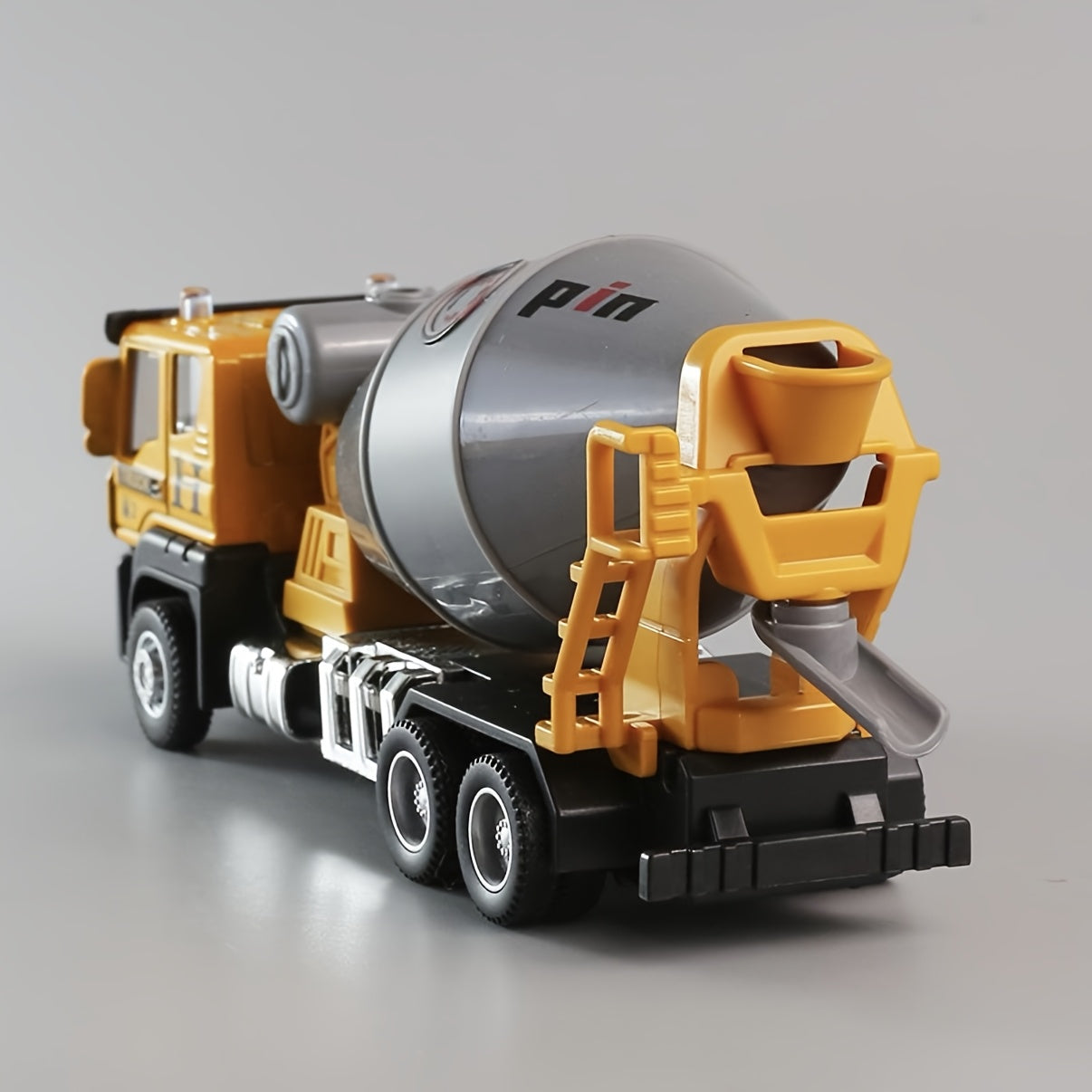 Die-Cast & Plastic Construction Truck Playset, Mini 5.8" Inertia Engineering Vehicle, Crane, Excavator, Cement Mixer, Dump Truck Toys for Boys 3-8 Years, Ideal Gift for Party Favor Christmas, Imaginative Play, ' Playset, Mini