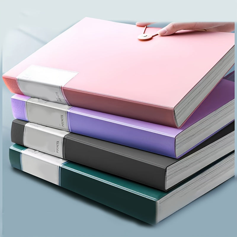 3 Packs ( Binder Units) Professional A4 Ring Binder - Heavy-Demand Compatible for, Office & Use | 180-Page Acid-Free Pages, Pages for Document Organization, Minimalist Binding for Binders & Loose- Systems
