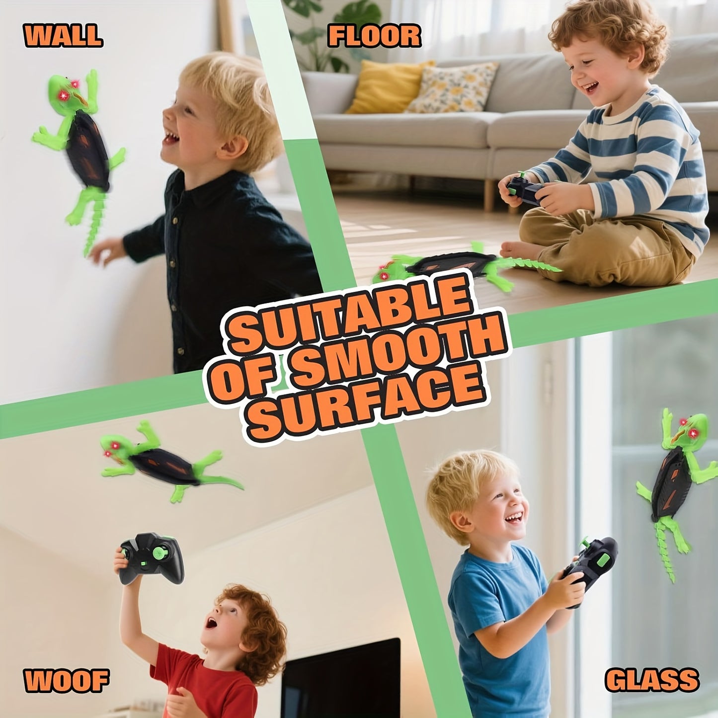 Rechargeable Remote Control Wall Climbing Toy, Remote Control Gecko Toy, Dual-Mode Floor And Wall Driving, Perfect for Boys And Girls Ages 3+, Halloween, Christmas, Or Birthday Gifts, Birthday Presents, Fun Robot Toy, Playful
