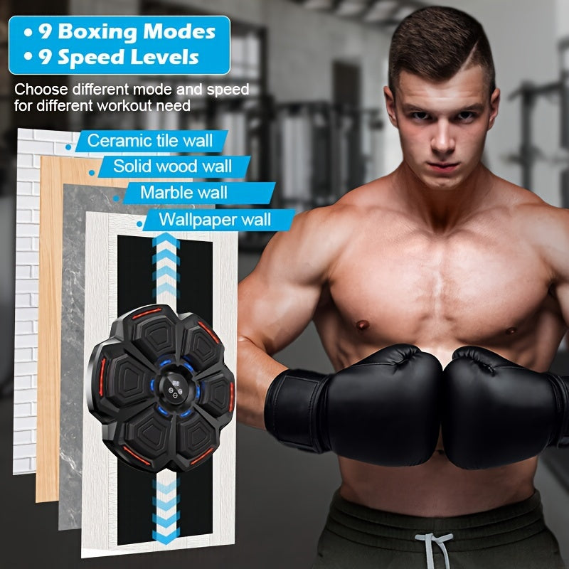 Intelligent Music Boxing Trainer Electronic Music Boxing Target Rhythm Response Home Fighting Boxing Wall Target