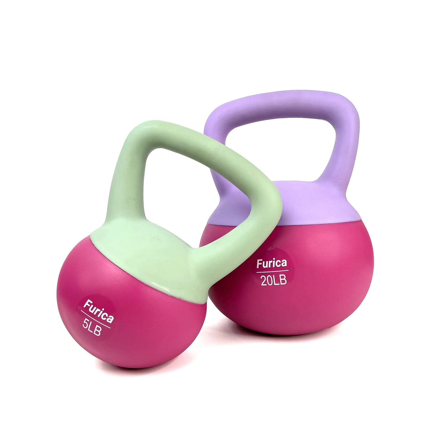 1pc Rose Red Soft Kettlebell Weighing 5-30LB, Suitable For Different Exercise Cycles, Enhancing Strength, Suitable For Families Or Friends, Suitable For Home Fitness And Gym, PE Polyethylene Kettlebell