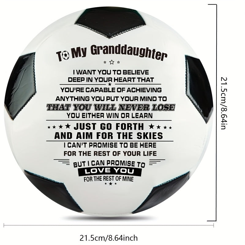 Basketball | Perfect Christmas Birthday Gift for Daughter, Grandson, Nephew, Niece - You Never Lose, Faux Leather, Mixed Color