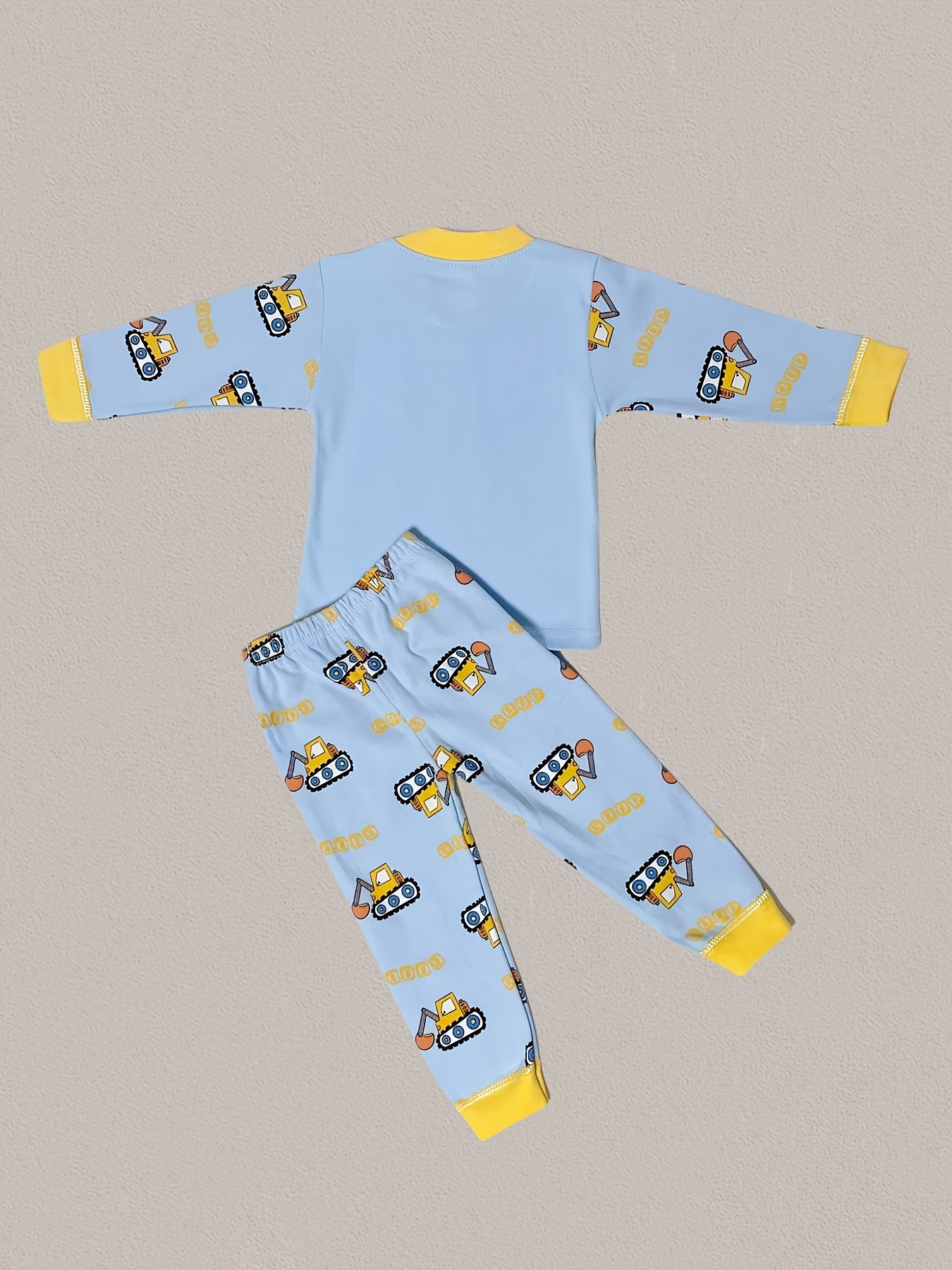 4pcs set set set Autumn simple fashion full print set Car series full print Cute children love motorcycle print series autumn set comfortable and breathable, Perfect for Outdoor