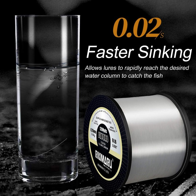 Fluoro Fishing Line 100 Soft Fluorocarbon Coated Fishing Line