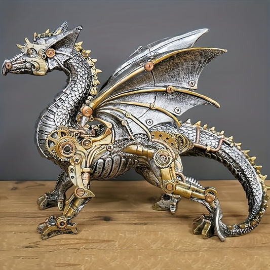 Style Animal Sculpture Mechanical Animal Ornament Decoration Heavy Industry Decoration Resin Mechanical Decoration