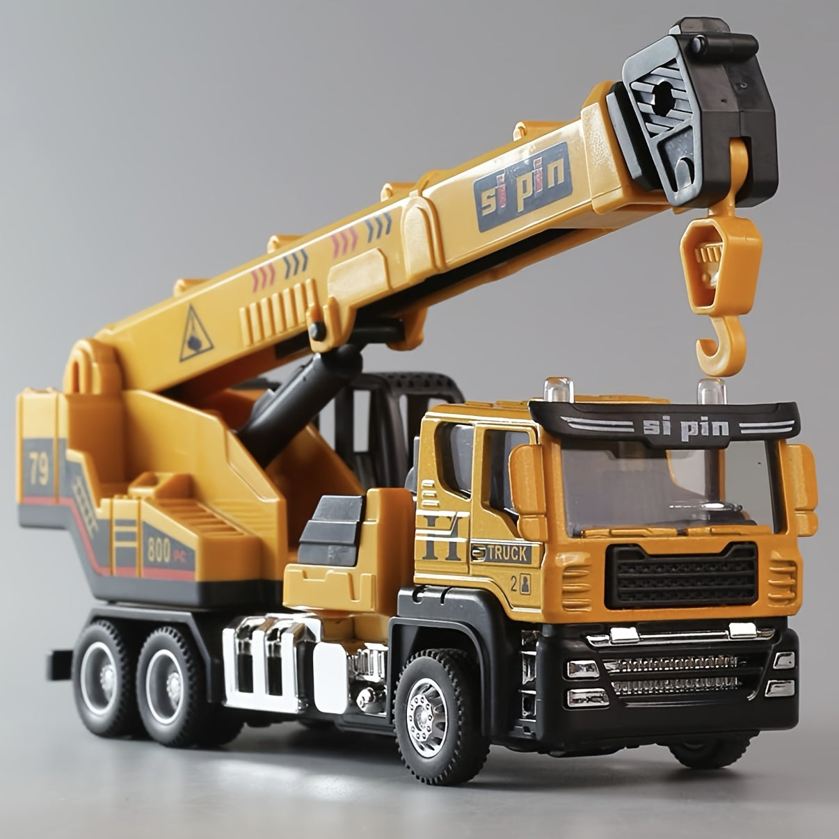 Die-Cast & Plastic Construction Truck Playset, Mini 5.8" Inertia Engineering Vehicle, Crane, Excavator, Cement Mixer, Dump Truck Toys for Boys 3-8 Years, Ideal Gift for Party Favor Christmas, Imaginative Play, ' Playset, Mini