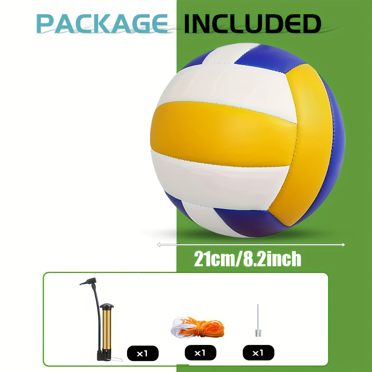 6/12 Pack Volleyball Set, Leisure Training Beach Ball, Training And Entertainment, Suitable for Indoor And Outdoor Competitions, Suitable for Beginners And Adult Training, Applicable In Various Scenarios, Ideal Gift for Festi