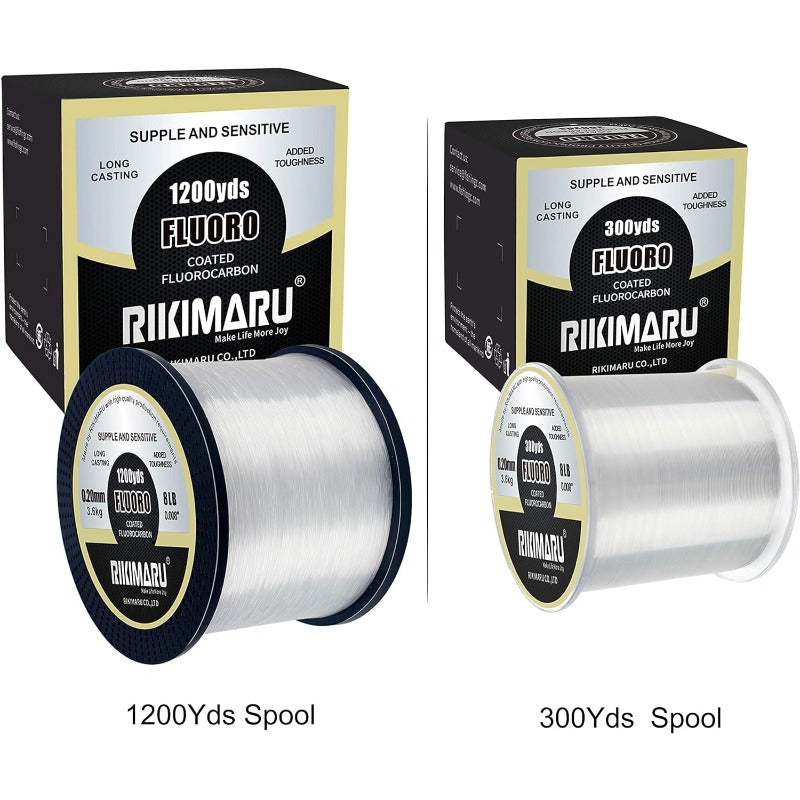 Fluoro Fishing Line 100 Soft Fluorocarbon Coated Fishing Line