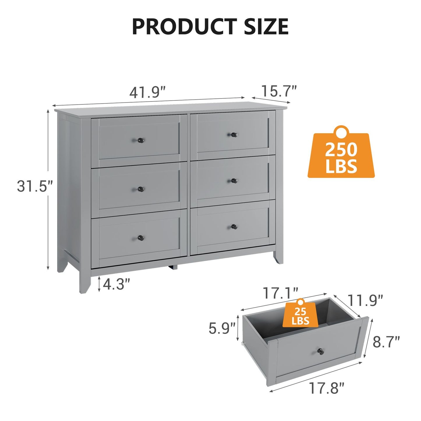 Modern 6-Drawer Storage Cabinet with an Upgraded Design, Crafted from Sheet Material And Featuring a Durable U1 Drlac 6002 Painted End. This Functional Storage Solution Is Perfect for Home Or Office Use, Ideal for Room Decor,