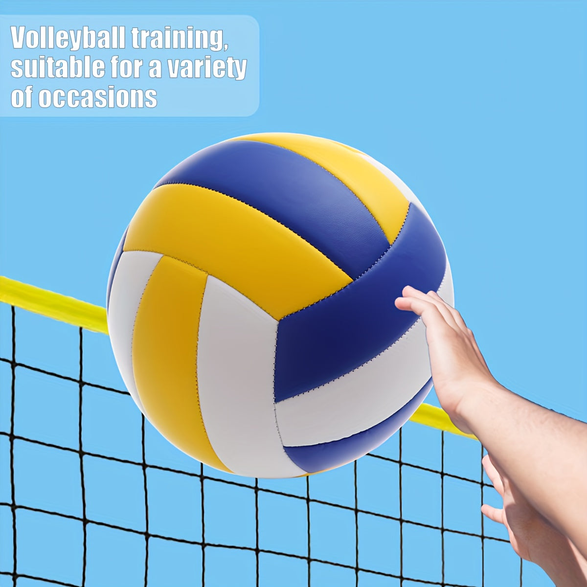 6/12 Pack Volleyball Set, Leisure Training Beach Ball, Training And Entertainment, Suitable for Indoor And Outdoor Competitions, Suitable for Beginners And Adult Training, Applicable In Various Scenarios, Ideal Gift for Festi