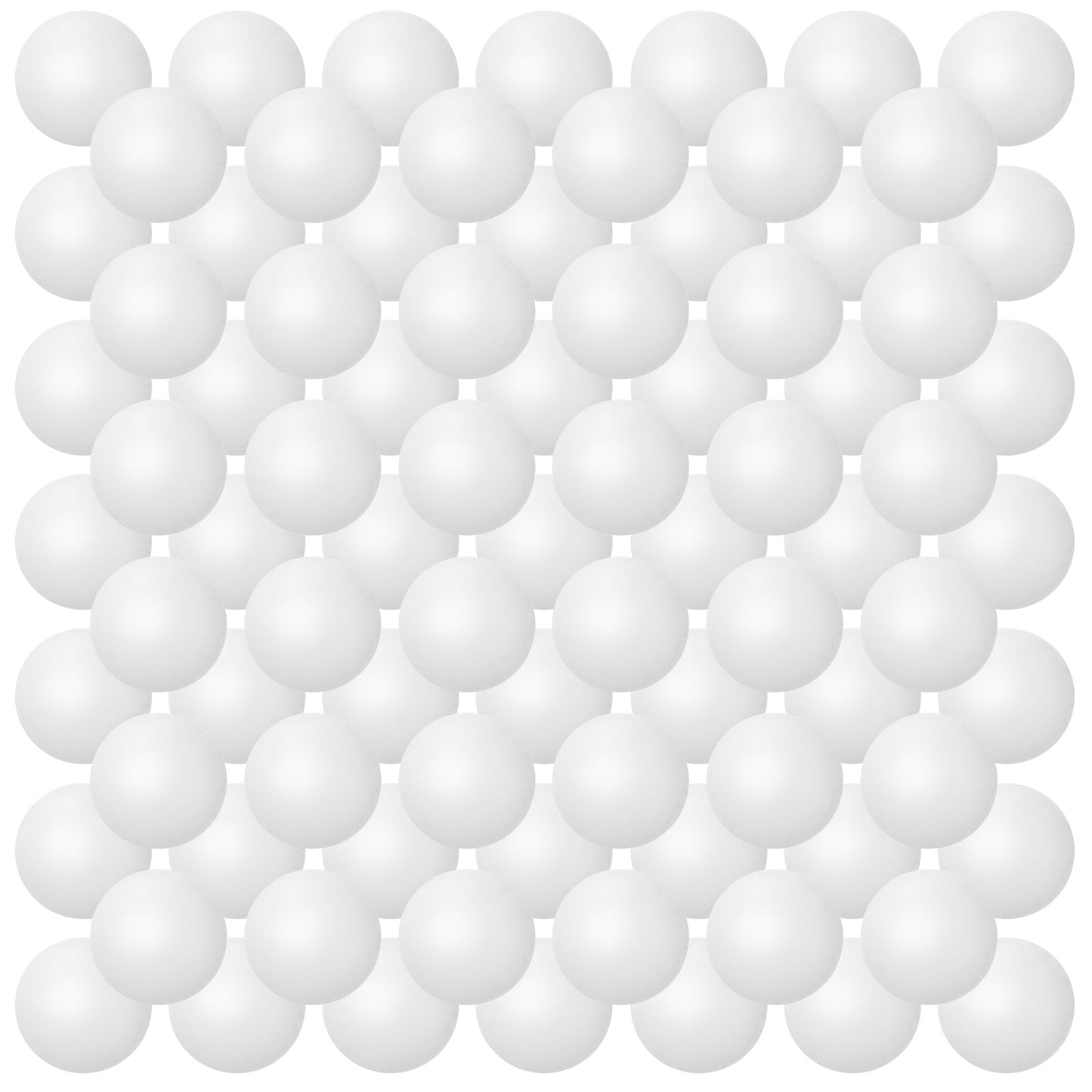 100 Pack Table Tennis Balls - 40mm Plastic Multi- Small Game Balls Suitable for Pool, Beer Pong, Party Games & Pet - Bulk Washable Table Tennis Balls with Multi-Color Options (, etc.)