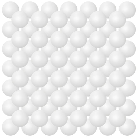 100 Pack Table Tennis Balls - 40mm Plastic Multi- Small Game Balls Suitable for Pool, Beer Pong, Party Games & Pet - Bulk Washable Table Tennis Balls with Multi-Color Options (, etc.)