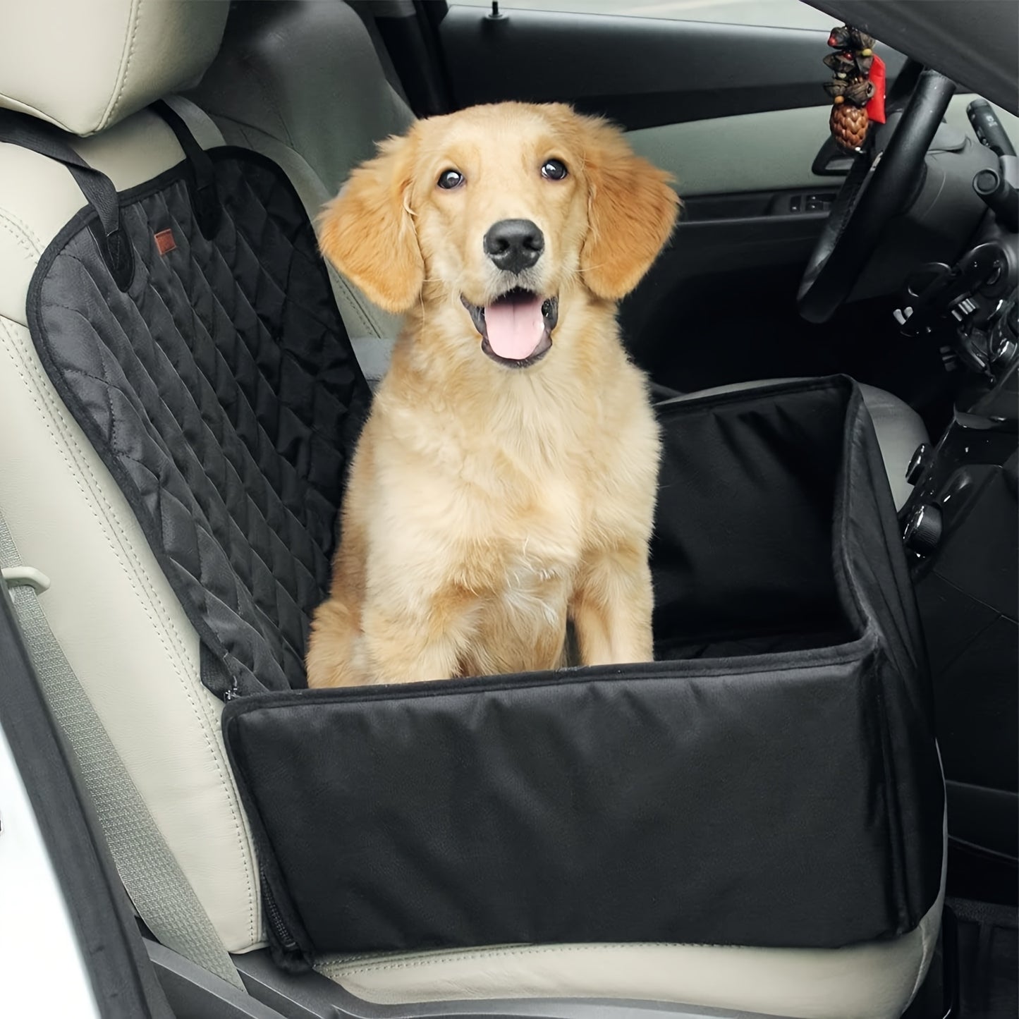 Pet Car Seat Cover Designed As a Non-Slip Hammock for Safe Outdoor Travel, Suitable for Both Dogs And Cats, And Is Foldable for Convenience