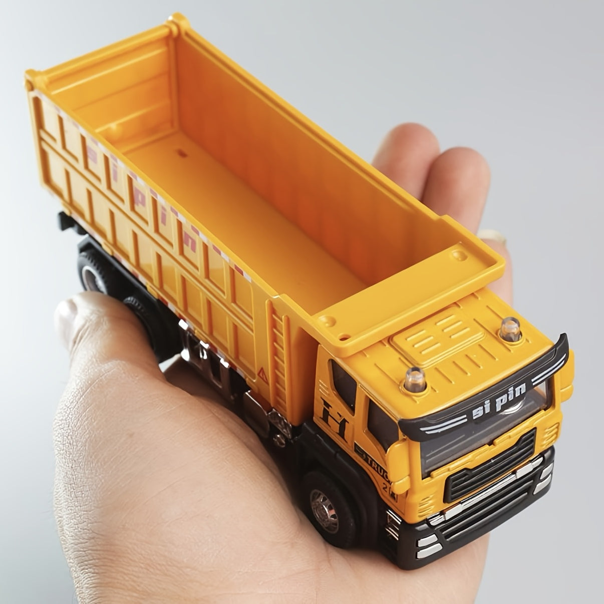 Die-Cast & Plastic Construction Truck Playset, Mini 5.8" Inertia Engineering Vehicle, Crane, Excavator, Cement Mixer, Dump Truck Toys for Boys 3-8 Years, Ideal Gift for Party Favor Christmas, Imaginative Play, ' Playset, Mini