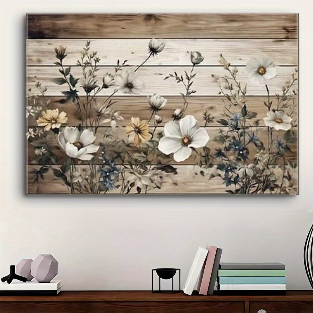 1 PC 2D - Halloween decorations - Decorative painting - Floral wood wall art print - posters-halloween - decorations-painting art supplies-art supplies clearance-home decor clearance-art supplies-wall decor-halloween.