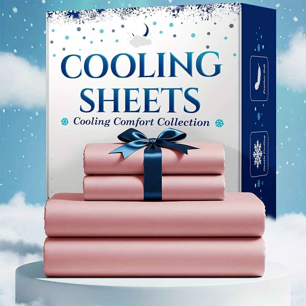 Extra Deep Pocket King Sheets - 4pcs Breathable & Cooling Bed Sheet Set, Hotel Luxury, Soft Wrinkle-Free for Extra Deep Mattresses