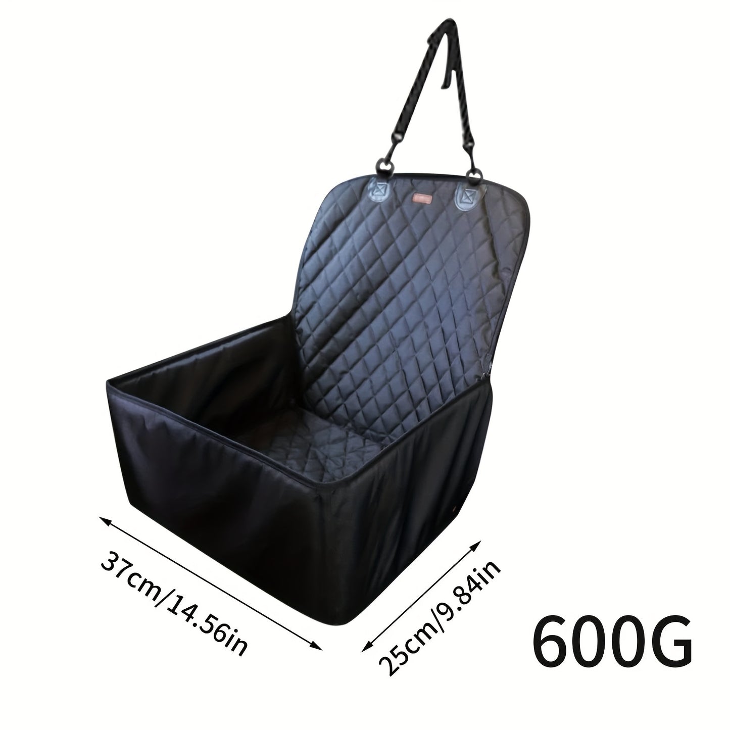Pet Car Seat Cover Designed As a Non-Slip Hammock for Safe Outdoor Travel, Suitable for Both Dogs And Cats, And Is Foldable for Convenience