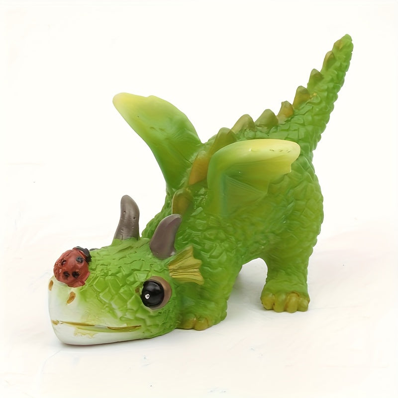 9pcs Suitable for Children's Desk Decoration, Adult Home Office, Or Anyone Who Loves Dragons! High Quality And Sturdy Resin Material Can Be Stored for A Long Time.