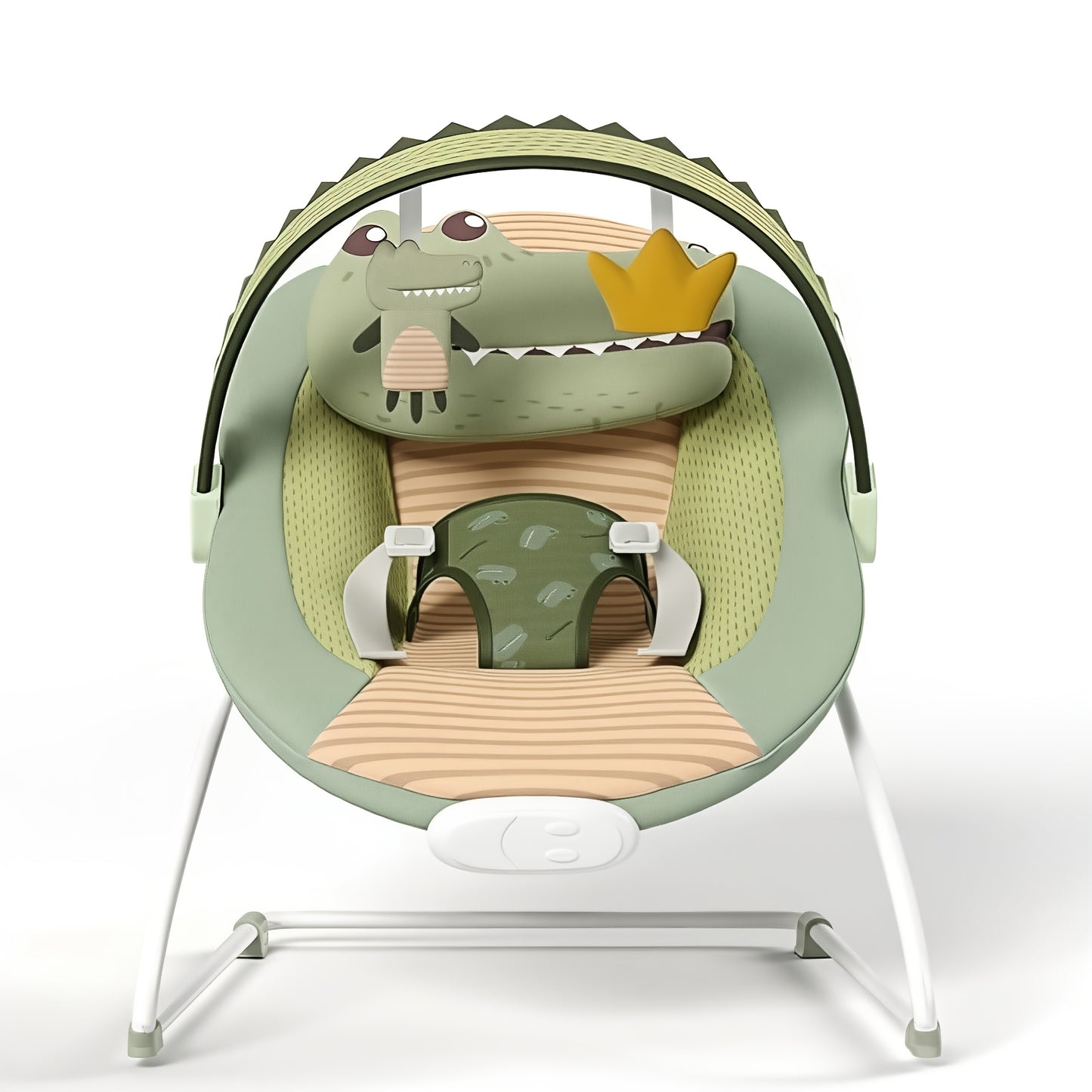 Portable Baby Bouncer for 0-6 Months up to 20 lbs - Lightweight Foldable Heavy-Duty Bouncer Seat with Easy Assembly, for & (Pink/Green) - Indoor/Outdoor Use, Ideal as halloween & Christmas Gifts for &