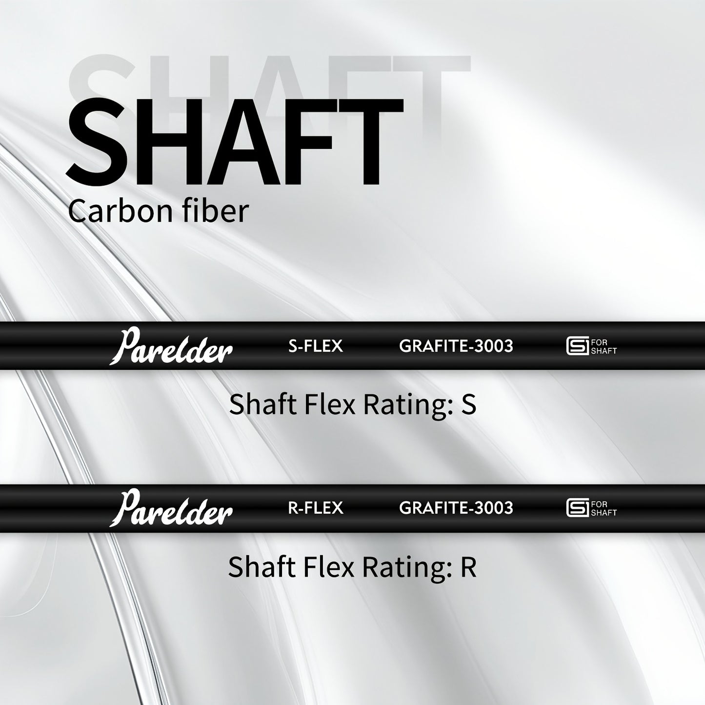 1 Parelder Men's Right Hand Golf Hybrid | Lofts 17°/20°/23°/26° | S/R Flex with Premium Rubber Grips and Carbon Fiber Shaft |, Aerodynamic Design for Max Distance & Forgiveness