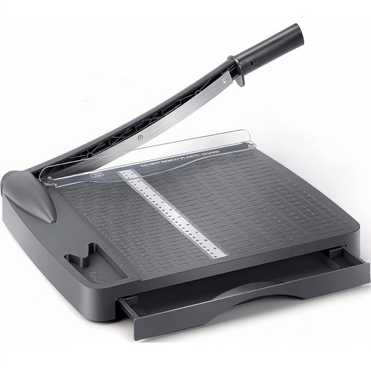 Robust Paper Cutting Machine with a 12-Inch Cutting Length, Suitable for A4 to B7 Sizes, Designed for Crafting And Photo Trimming, Capable of Handling Up to 16 Sheets for Standard Paper, Photo, Or Label Cutting