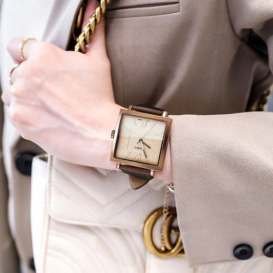 Fashion 'S Watches Waterproof - LIEBIG Slim Business Quartz Watch for Work Party Daily Outfits, Elegant Dress Wristwatch.Suitable for Men And Women.