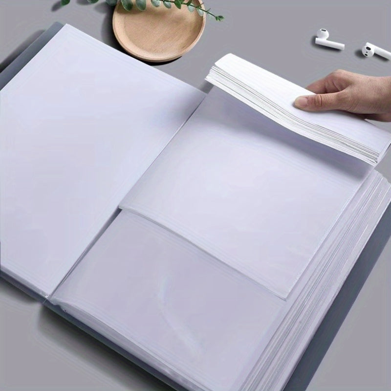 3 Packs ( Binder Units) Professional A4 Ring Binder - Heavy-Demand Compatible for, Office & Use | 180-Page Acid-Free Pages, Pages for Document Organization, Minimalist Binding for Binders & Loose- Systems