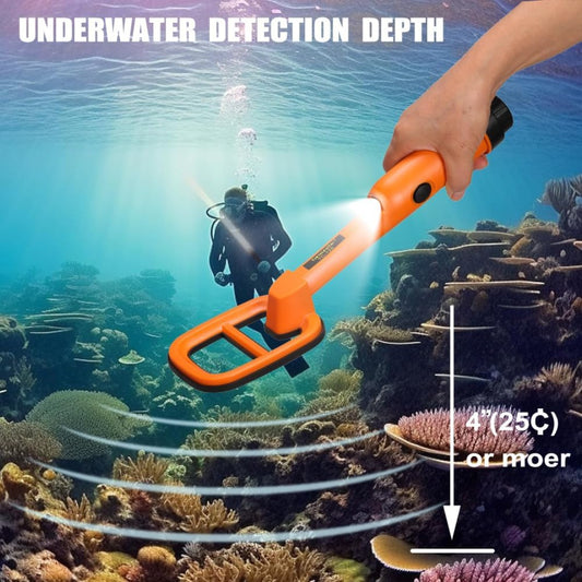 High precision deep water metal detector- 100 feet waterproof, anti-interference large cable, suitable for all kinds of metal detection, Treasure Hunting Tool, Underwater Metal Finder, Lightweight Design, Handheld Device, Pre