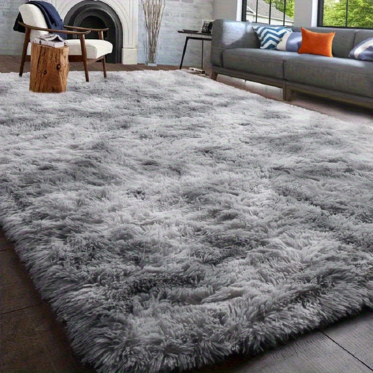 1pc Of Ultra Soft And Thick Fluffy Living Room Carpet, Non Slip, Soft, Comfortable, Fashionable, High-end, Available In Various Sizes And Colors. The Carpet Can Be Used for Bedroom, Dining Room, Living Room, And Office Decora