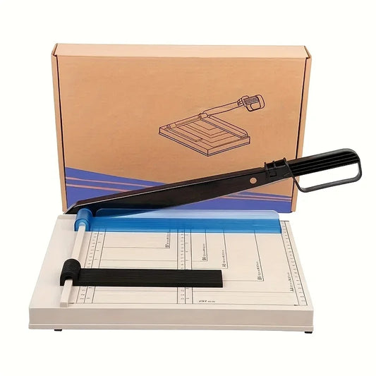 [High Quality Paper Cutter] High Quality 12" Paper Cutter, 1pc Paper Trimmer With Safety Guard 15 Sheets Capacity, For Cardstos