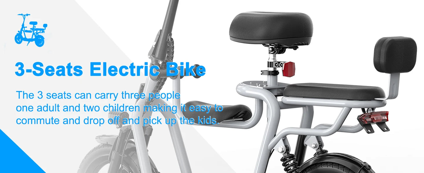 36V E Scooter with Seat,Adults Electric Scooter with 500W Power Motor 17.4mph 20 Mile,with Height Adjustable Seat & Dual Brakes