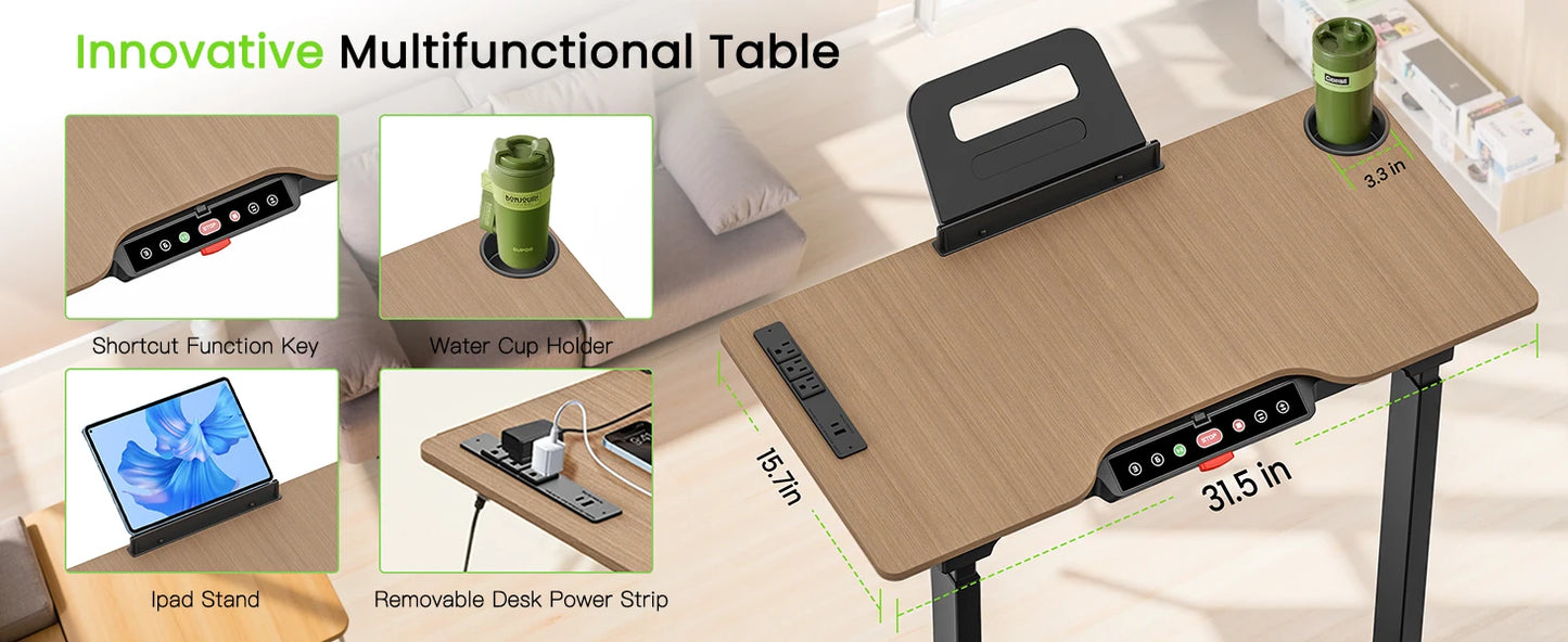 Akluer Walking Pad Treadmill,Compact Walking Pad, 2.5HP Desk Treadmills,Foldable Treadmill with Remote Control,for Home & Office