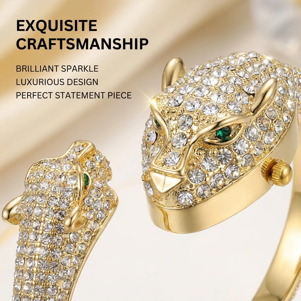 1Pcs Women's Silver Dial Alloy Strap Vintage Fashion Animal Shape Creative Details Quartz Watch For Business Party Holiday