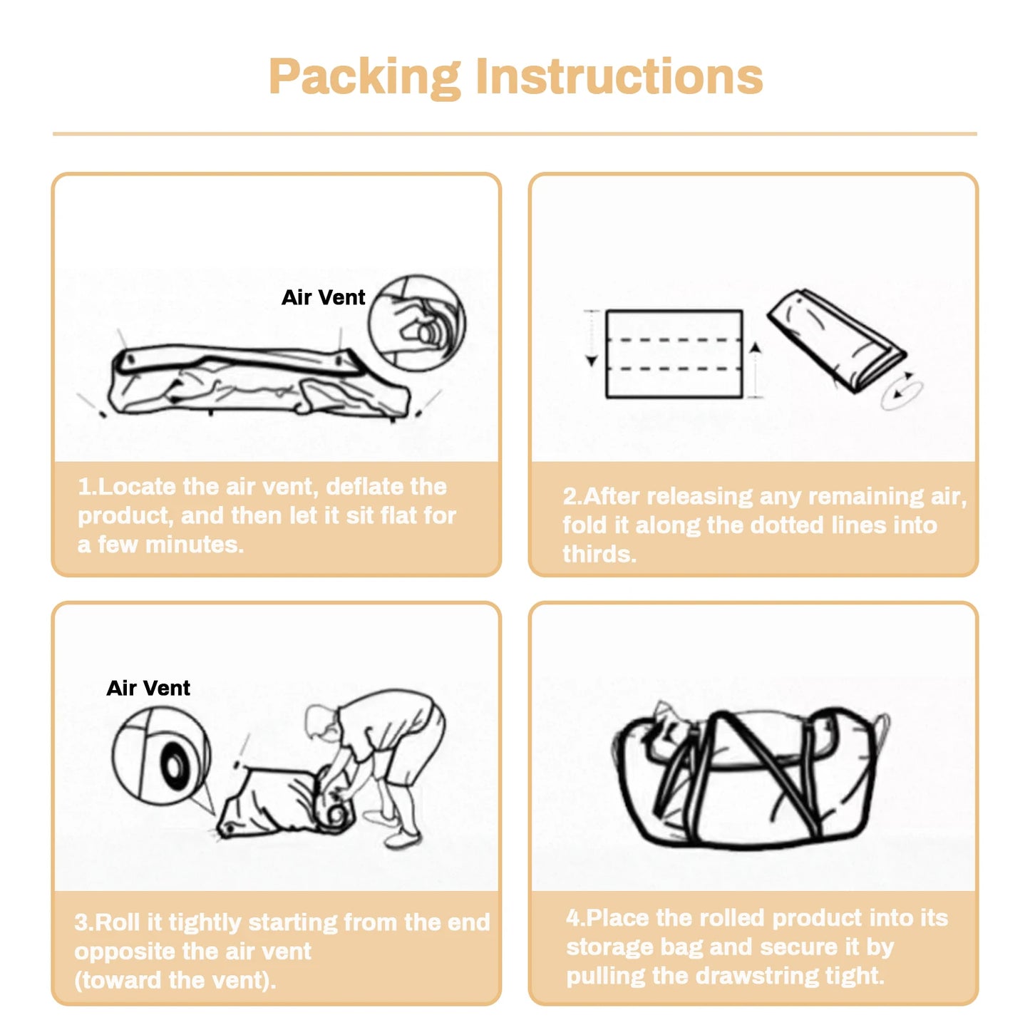 Pakicetus Quick Setup Inflatable Camping Tent, Waterproof Family Tent for 4-8 Persons, Portable Air Tent with Carry Bag