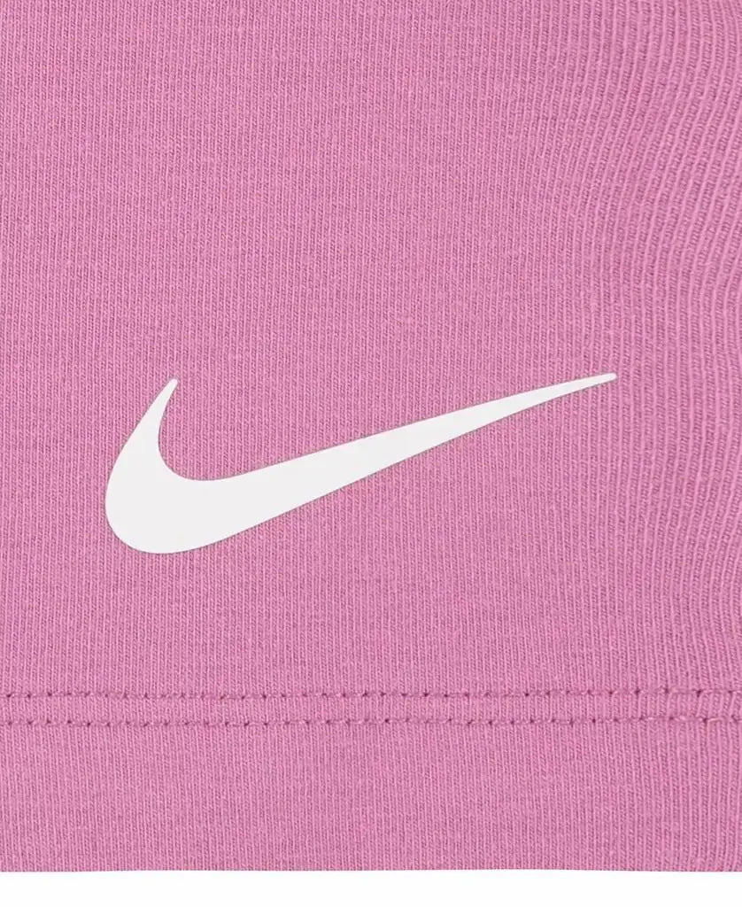 Nike | Baby Girls Swoosh Print Crew Sweatshirt and Leggings, 2-Piece Set