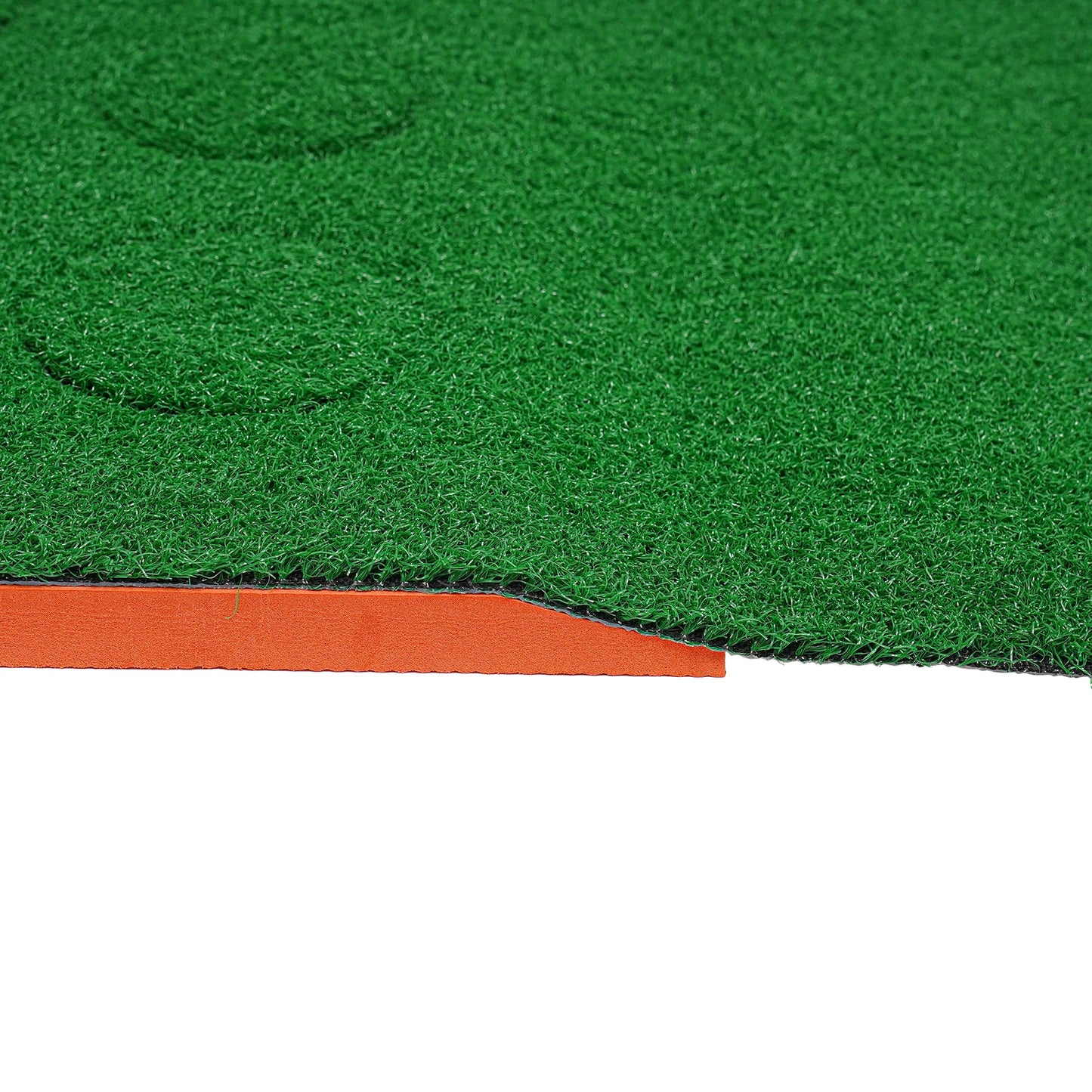 Foldable Golf Putting Mat with 2 Clubs 2 Balls Mini Golf Putting Practice Mat Durable Golf Training Pad Golf Pong Putting Game S