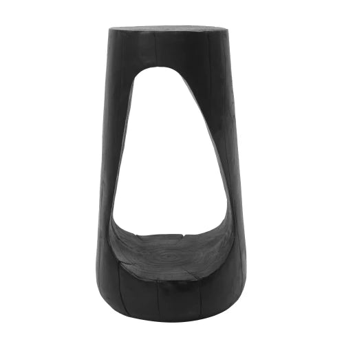 Modern MGO Outdoor Side Table Hollow Patio Garden Balcony Poolside