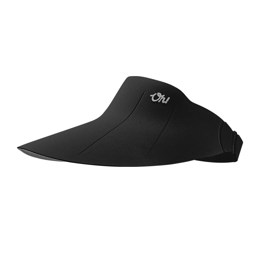 OhSunny Sun Visor 2024 New Portable Soft Breathable UV Protection Cap Unisex Fashion Double Sided Wearing Sunhats for Outdoors