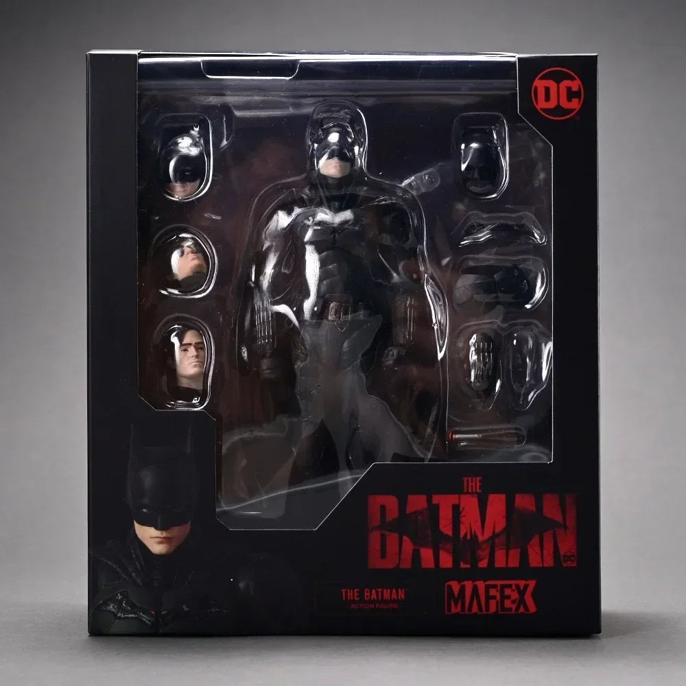 Hot In Stock Anime Figurines The Batman Mafex 188 Robert Pattinson Movie Version Figurine  Justice League Batman Action Kids Toy